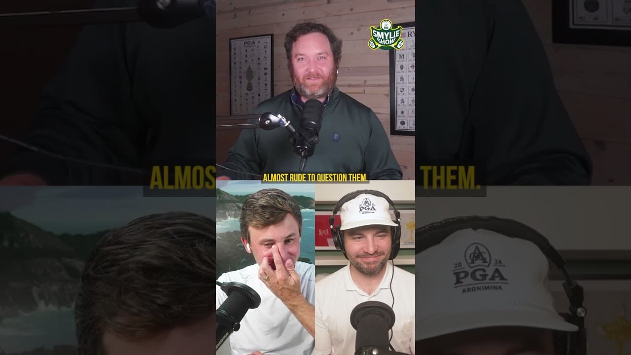 @GolfDigest's Shane Ryan on his epic viral follow to Garrick Higgo's missed tee time 😆 #golf