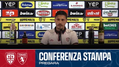 SERIE A ENILIVE |  MISTER PISACANE IN CONFERENZA STAMPA | CAGLIARI - TORINO
