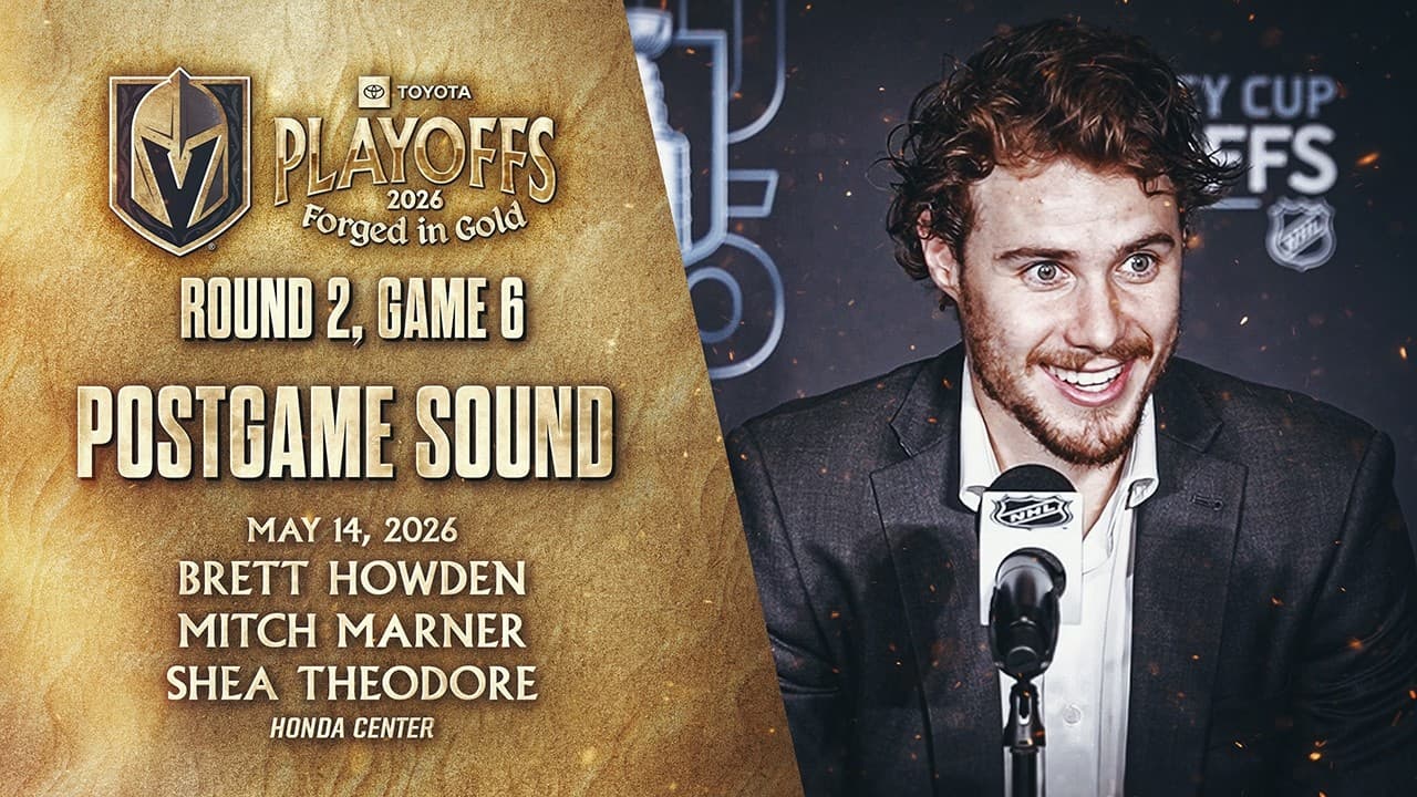 🎥 Round 2, Game 6 POSTGAME SOUND: Howden, Marner & Theodore