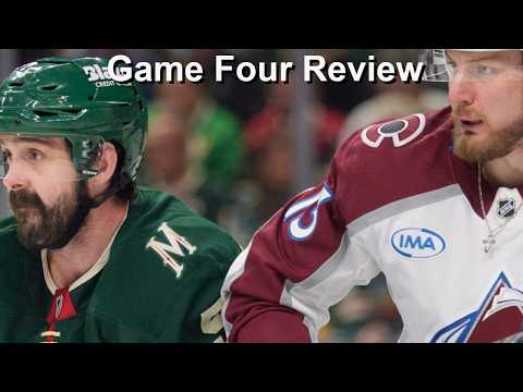 Game Four Review: Avalanche vs Wild