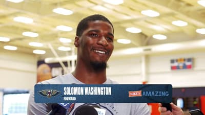 Solomon Washington on playing for hometown team | 2026 NBA Summer League