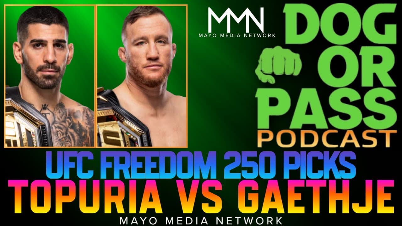 FULL BREAKDOWN! | UFC Freedom 250 | Ilia Topuria vs Justin Gaethje Predictions, Props!