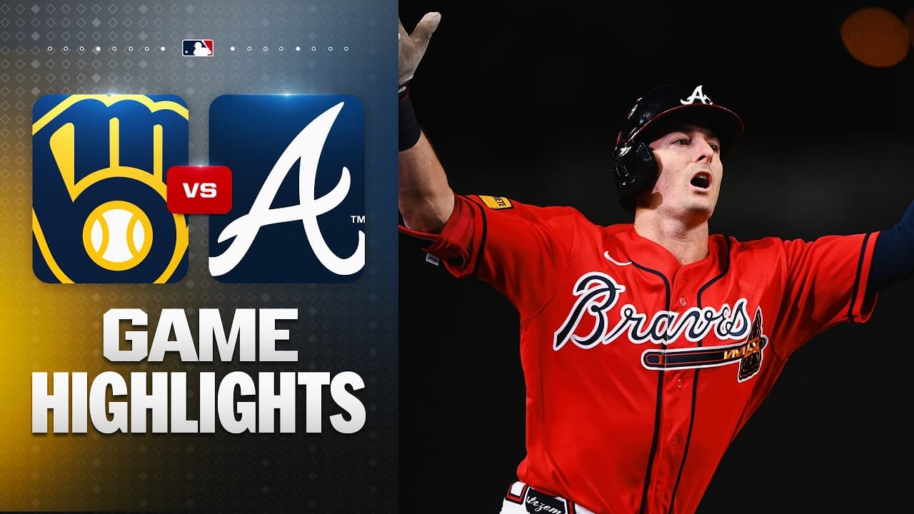 Brewers vs. Braves Game Highlights (6/19/26) | MLB Highlights