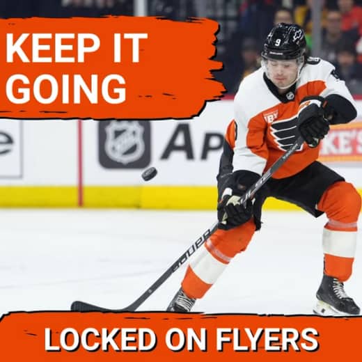 The Philadelphia Flyers DOMINATE the Caps with key forwards notching goals.