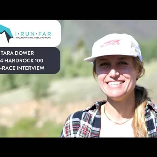 Tara Dower Pre-2024 Hardrock 100 Interview