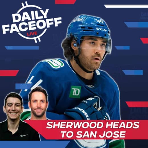 Canucks Ship Sherwood To San Jose