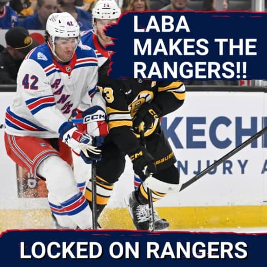 Noah Laba, Conor Sheary MAKE the Rangers!! Brett Berard cut! J.T. Miller, Artemi Panarin good to go!