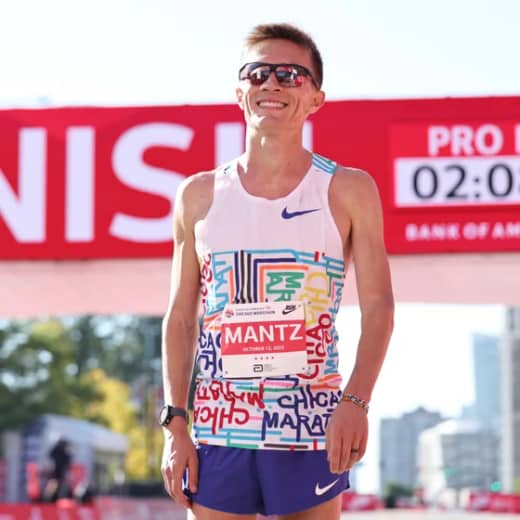 Off-track special: Conner Mantz, the marathon and much more besides
