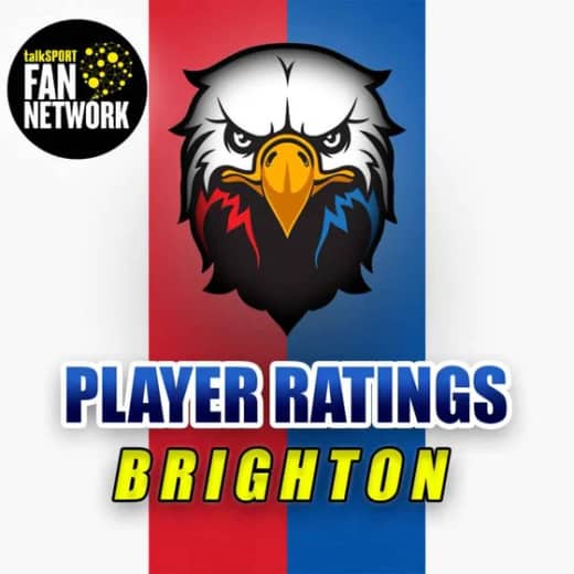 Player Ratings: Brighton 0 - 1 Crystal Palace