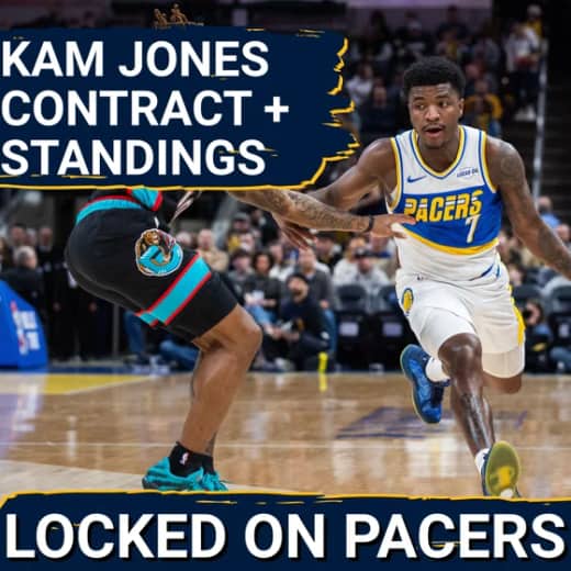 What Kam Jones contract situation means for Indiana Pacers future seasons + standings watch & news