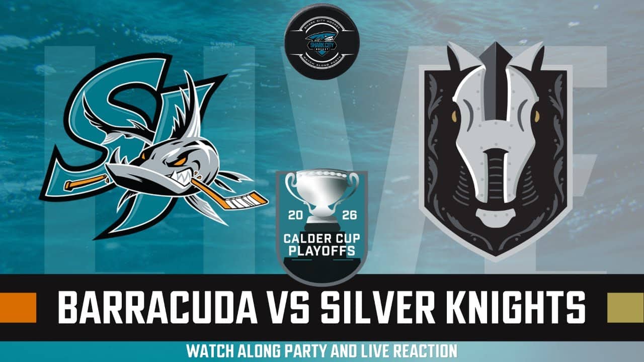 CALDER CUP PLAYOFFS ROUND 1, GAME 2: HENDERSON SILVER KNIGHTS VS SAN JOSE BARRACUDA LIVE WATCH PARTY