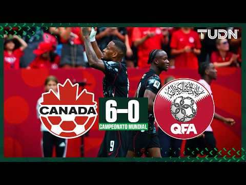 Canadá no tuvo problemas, gana y golea en casa | TUDN