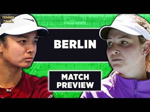 Eala vs Vekic | WTA Berlin 2026 | Tennis Talk Preview