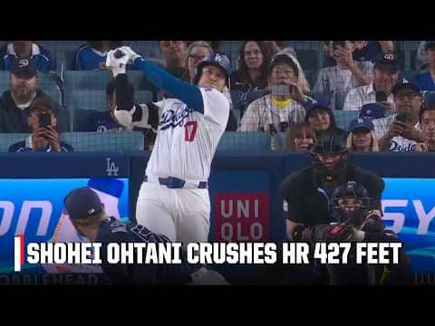 Shohei Ohtani homers again ๐ฅ 4 HR in the last 6 games | ESPN MLB