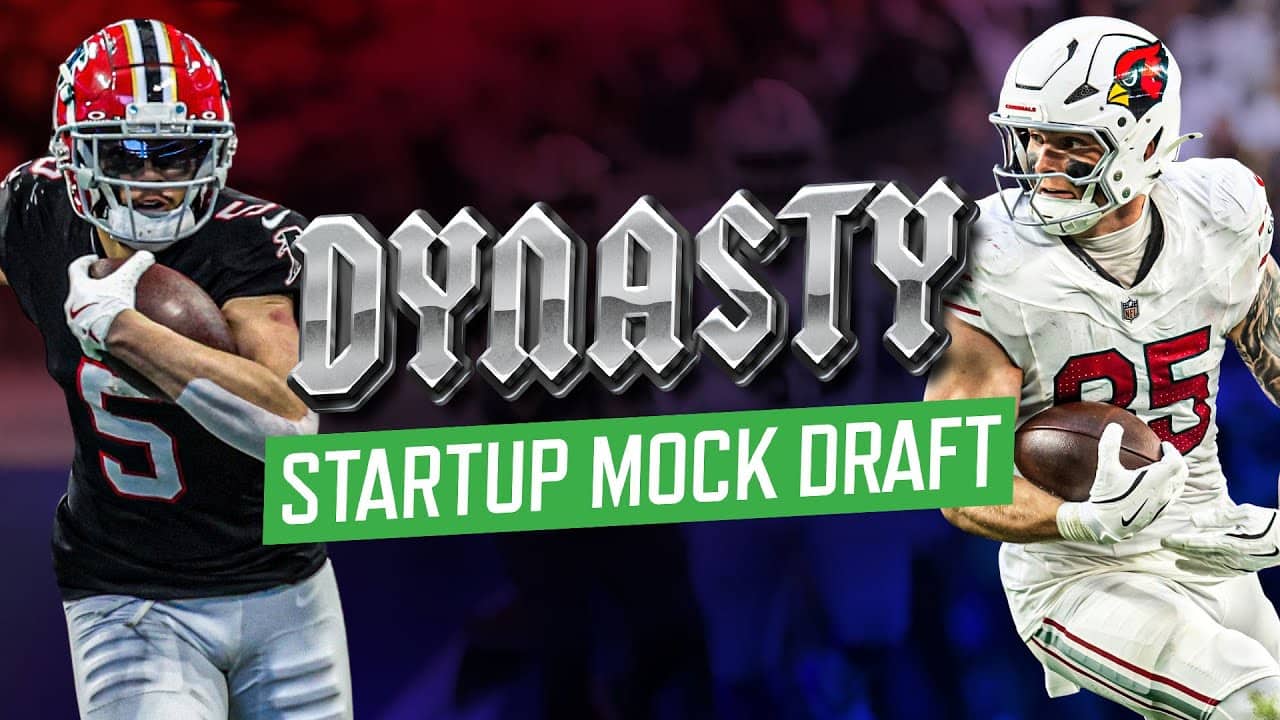 Dynasty Startup Mock Draft + The RB Waiting Game | Dynasty Fantasy Football 2025