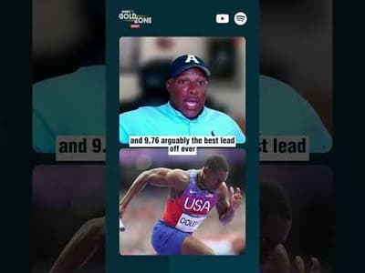 Ato breaks down whether all-time 100m or 200m greats win a relay matchup 👀🔥 #track #relay #debate