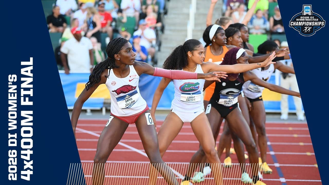 Women's 4x400m final - 2026 NCAA outdoor track and field championships