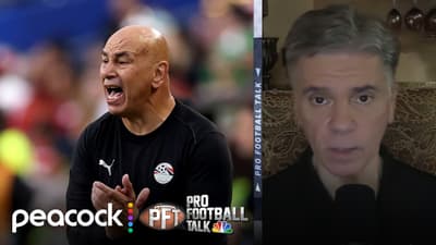 Egypt coach Hossam Hassan accuses FIFA of favoring Argentina | Pro Football Talk | NFL on NBC