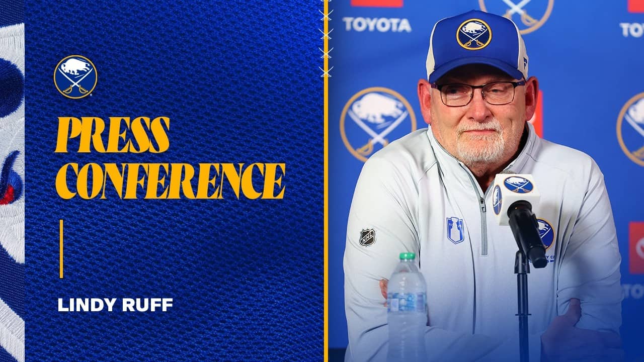 “Humbled By The Opportunity” | Lindy Ruff After Signing Two-Year Contract Extension | Buffalo Sabres