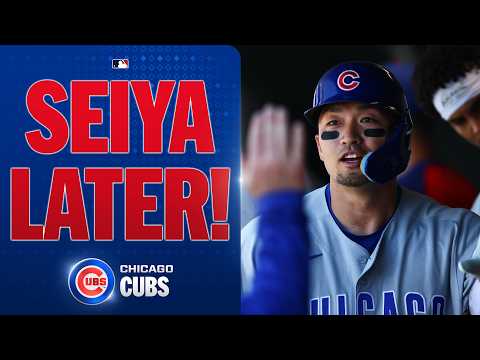 Seiya Suzuki hits a GRAND SLAM for the Cubs! 🐻 (10th homer of the year!) | MLB Highlights