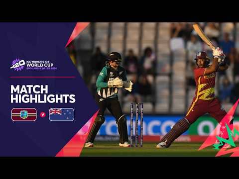 West Indies v New Zealand | Match Highlights | Women's #T20WorldCup 2026