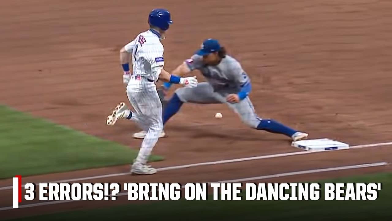 Mets complete INSIDE-THE-PARK home run on 3-straight errors by Kansas City 😳 | MLB ESPN