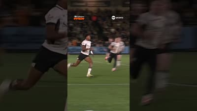 The bounce. The kick. The try!