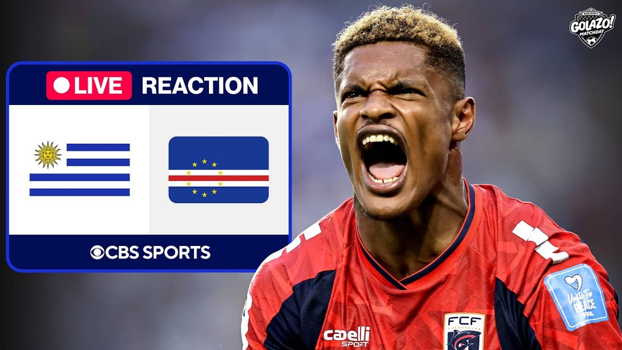 Golazo Matchday LIVE: Another HISTORIC result for Cabo Verde as they tie Uruguay