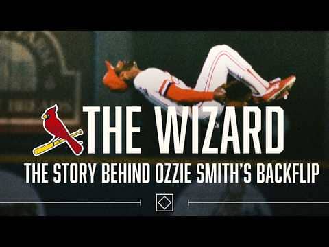 The Origin Story of Ozzie Smith’s Iconic Backflip | St. Louis Cardinals