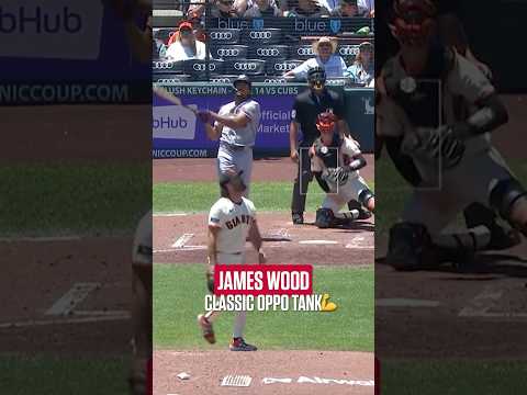 He LOVES Going Oppo: Another James Wood Opposite Field Homer