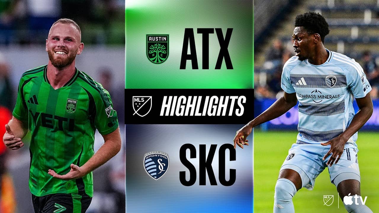 Austin FC vs. Sporting Kansas City | Full Match Highlights | SECOND-HALF TURNAROUND!