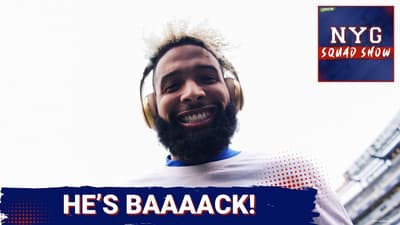 Giants Squad Show: OBJ Returns as Giants Bolster Wide Receiver Corps.