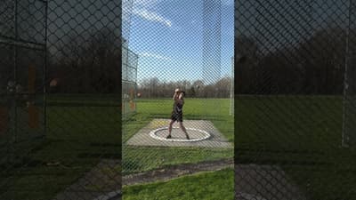 227-6 US#1 in the Hammer Throw from Ryan Evans from Rhode Island