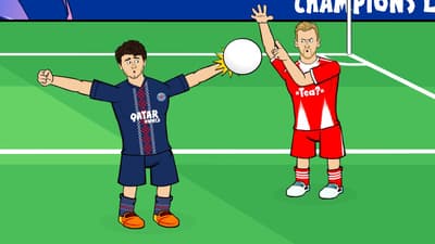 BAYERN ROBBED BY A DODGY REFEREE!😲 PSG HANDBALL! (Champions League Goals Highlights)