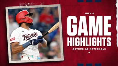 Astros vs. Nationals Game Highlights (7/6/26) | MLB Highlights