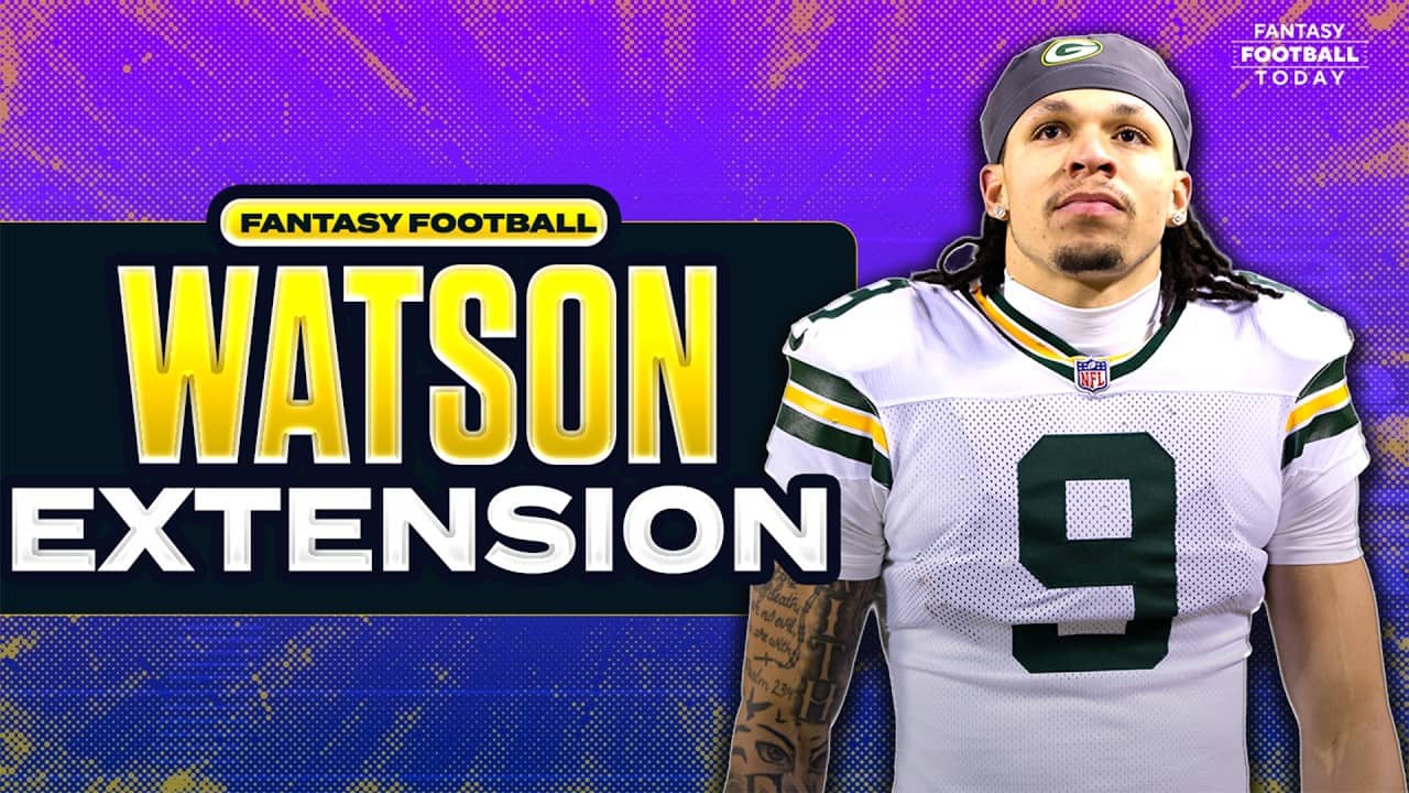 Christian Watson Gets 4-year Extension with Packers | 2026 Fantasy Football Advice