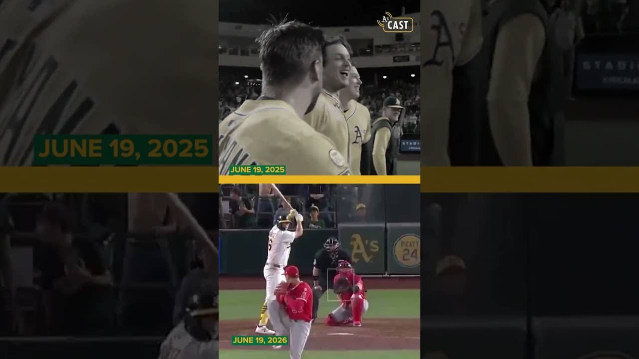 June 19 + Nick Kurtz = Walk-offs! #athletics #shorts