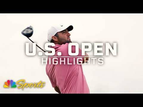 Scottie Scheffler's best moments from Round 1 of the 126th U.S Open | Golf on NBC Sports