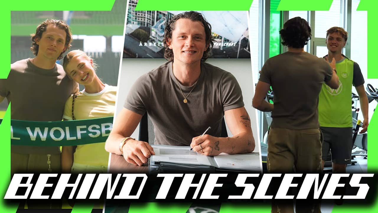 Fabis erster Tag in Wolfsburg 💚1️⃣1️⃣ | Behind the Scenes | Wölfe TV