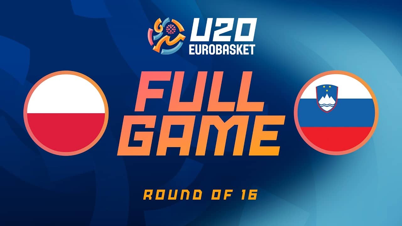Round of 16 | Poland v Slovenia | Full Basketball Game | FIBA U20 Women's EuroBasket 2026