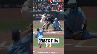 Dominant Dylan Cease 😤 #MLB #BlueJays #Toronto