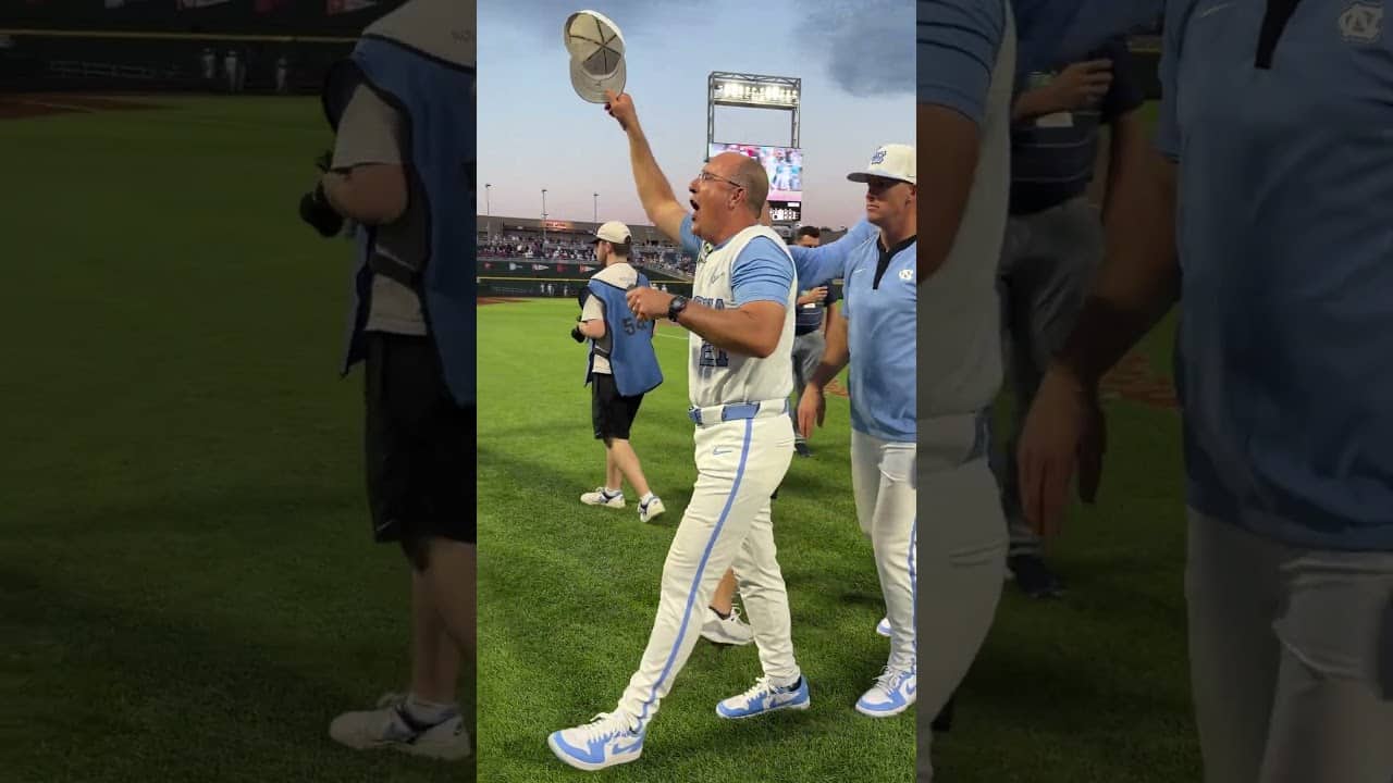 Sights and sounds at the Men's College World Series 🤩 #shorts