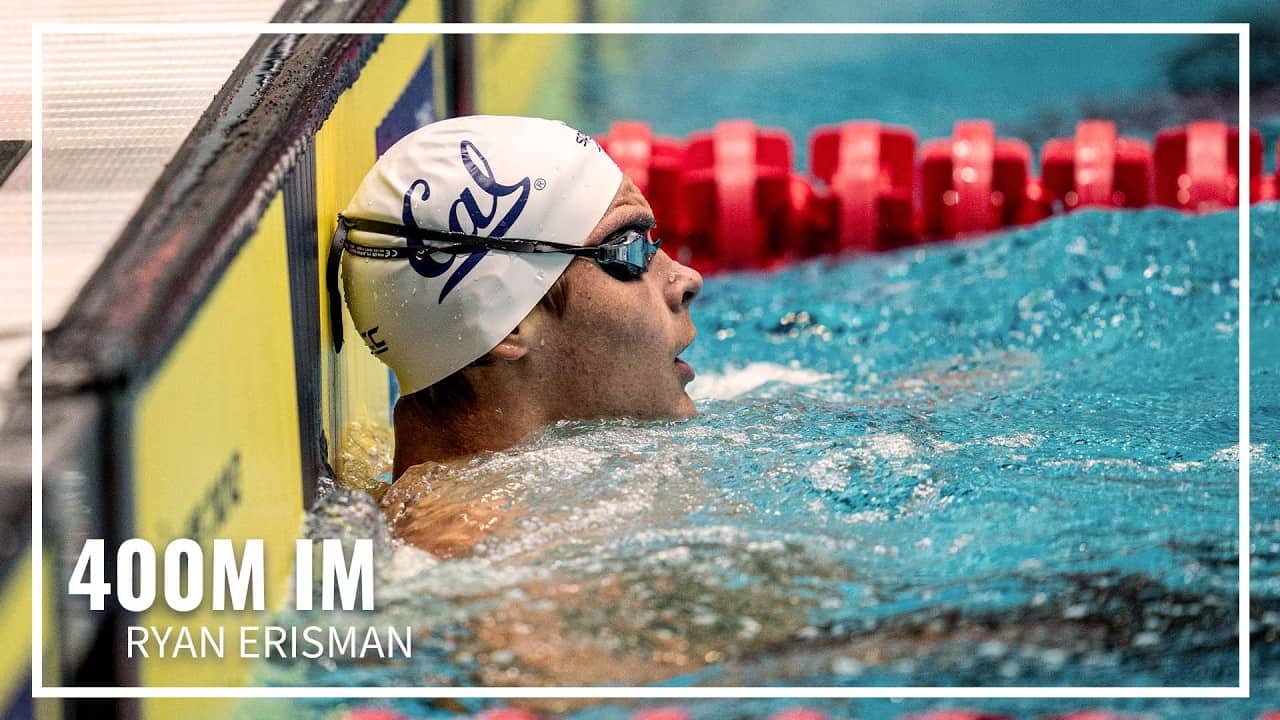 Ryan Erisman Shuts Down 400M IM Securing Personal Best | 2026 TYR Pro Swim Series Indianapolis