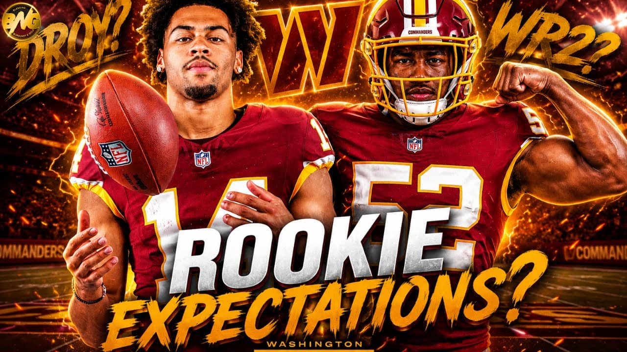 What To Expect From The Commanders Rookies in 2026? w/ @Rio_Robinson91