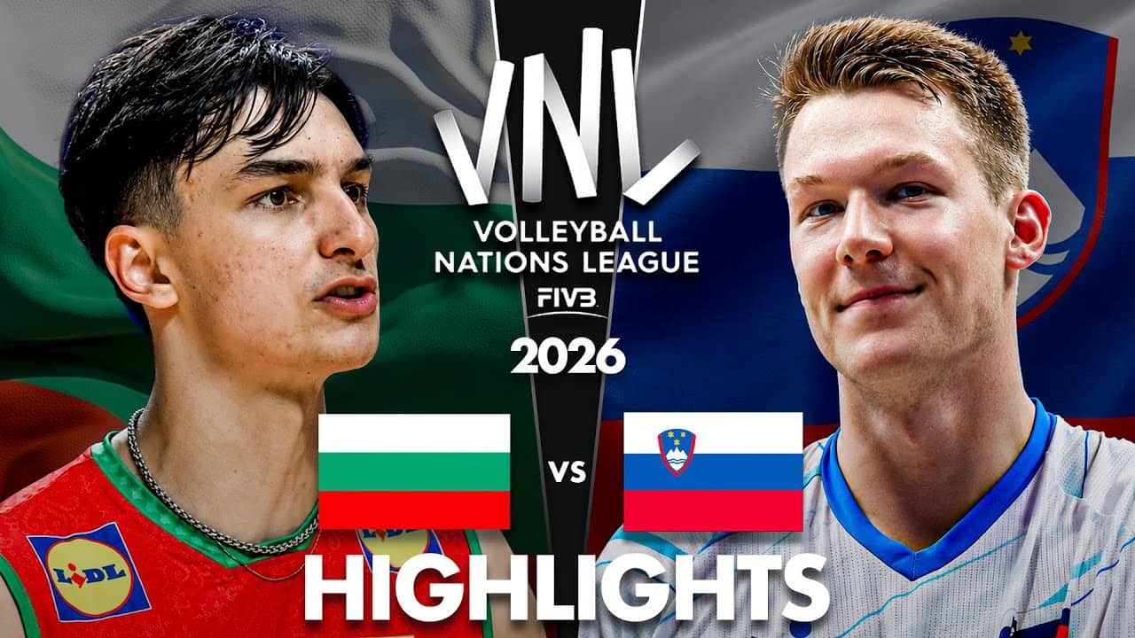 Slovenia 🇸🇮 vs Bulgaria 🇧🇬 | Highlights | Men's VNL 2026