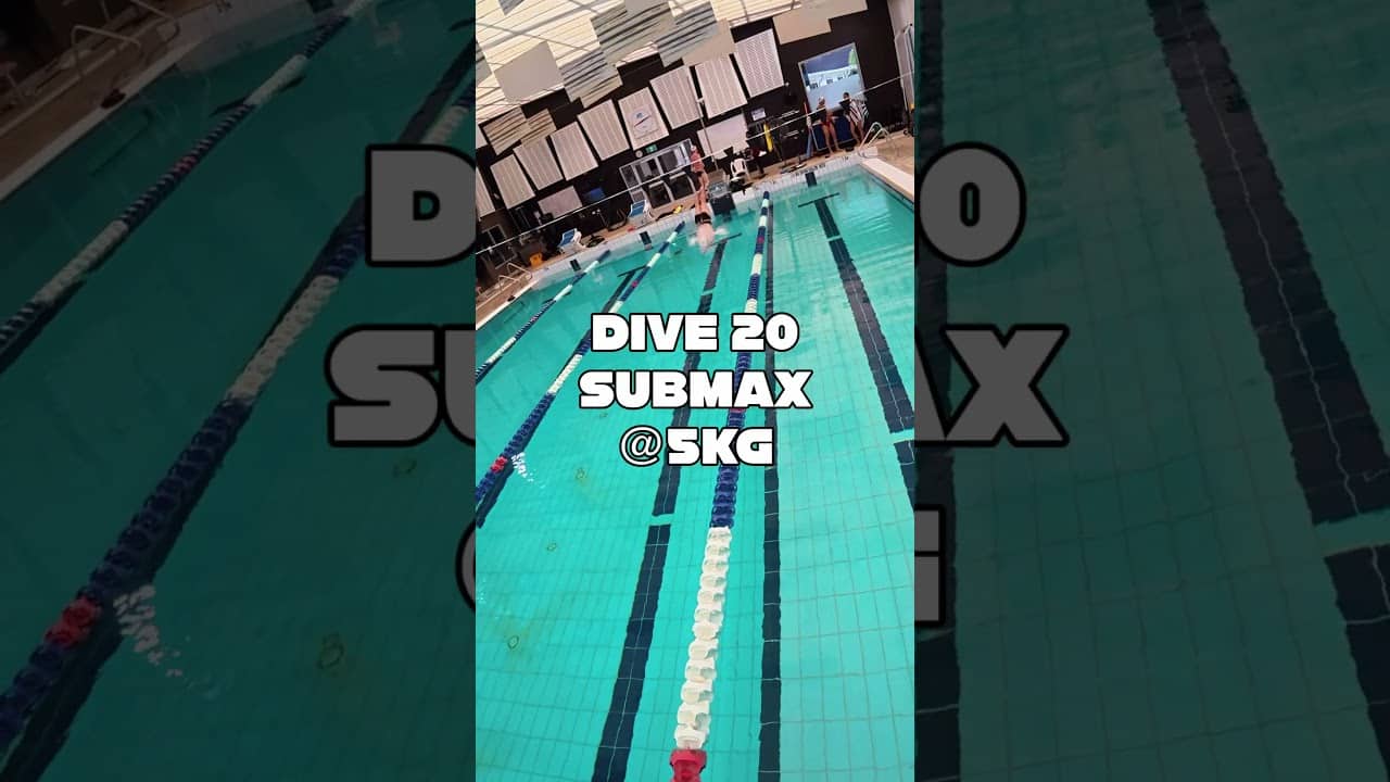 Overspeed Swim Session to Break World Record