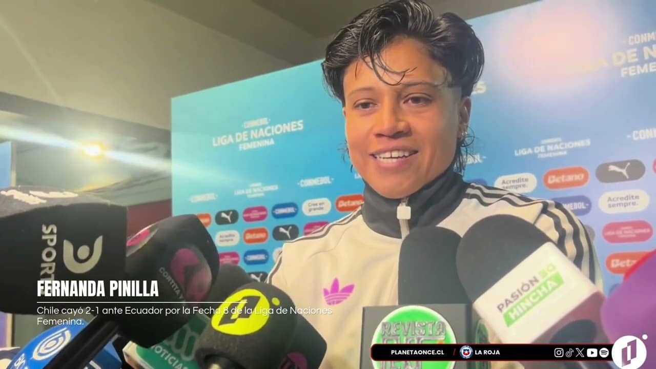 Fernanda Pinilla | Declaraciones Chile 1-2 Ecuador Liga de Naciones Femenina Fecha 8 05-06-2026