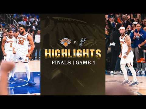 New York Knicks HISTORIC comeback to GO UP 3-1 in the NBA Finals | Game Highlights