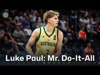 ๐ฆ๐บ LUKE PAUL IS THE FUTURE OF AUSTRALIAN HOOPS! | #fibau17