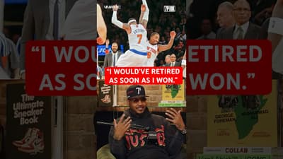 Melo Would've RETIRED If His Knicks Won A Championship?! 🤯